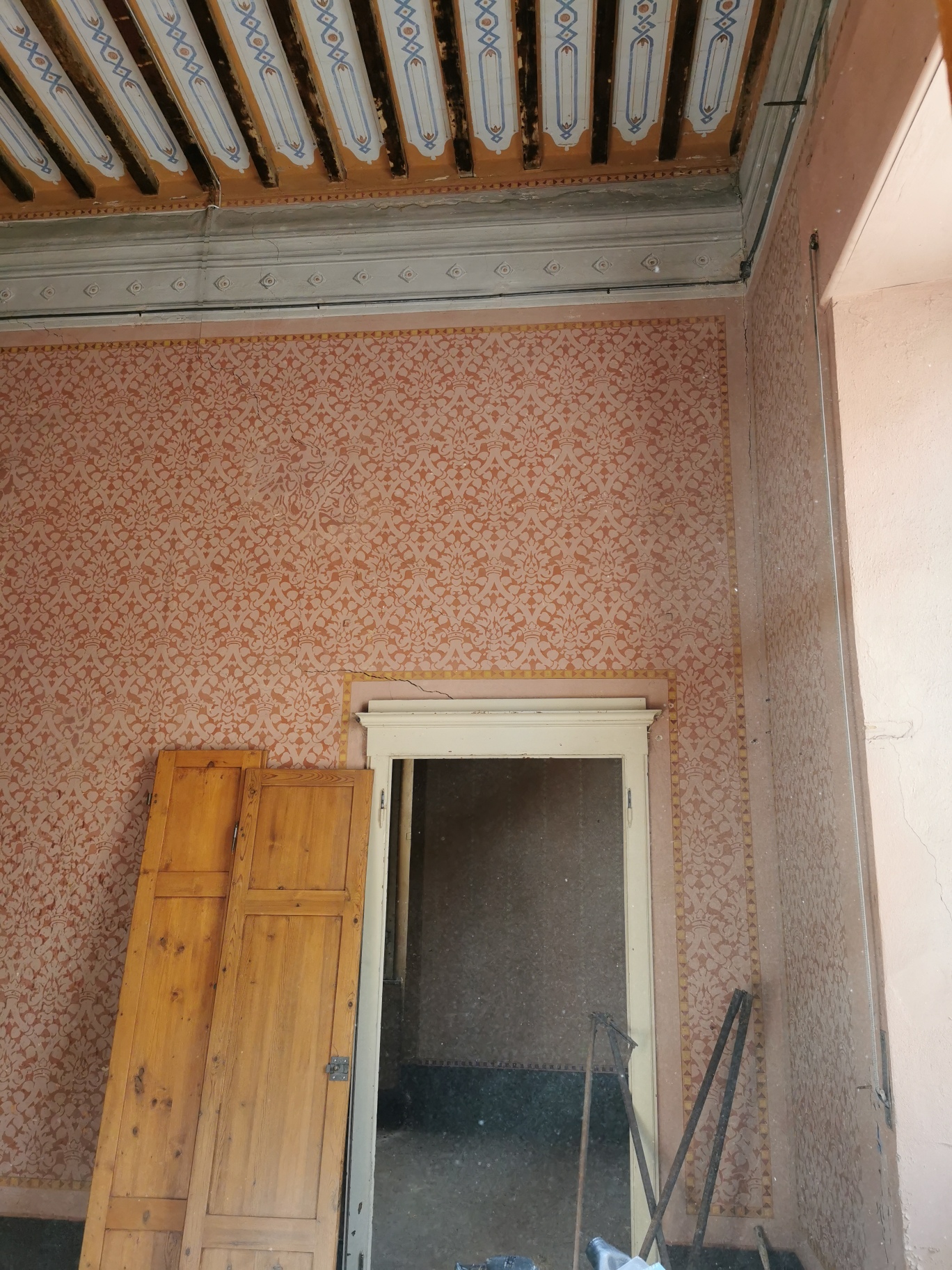 Edificio del 1600 in fase di ristrutturazione